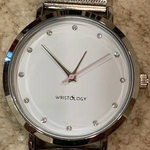 Wristology Olivia Watch Stainless Mesh Band.